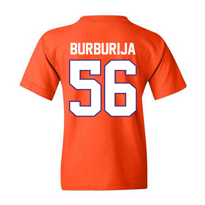 Clemson - NCAA Football : Andy Burburija - Classic Shersey Youth T-Shirt-1