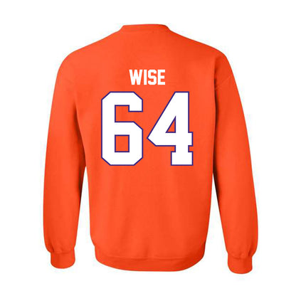 Clemson - NCAA Football : Grant Wise - Classic Shersey Crewneck Sweatshirt-1