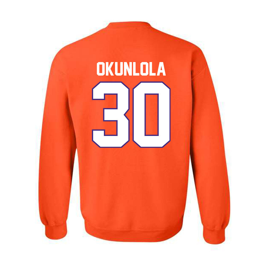 Clemson - NCAA Men's Soccer : Remi Okunlola - Classic Shersey Crewneck Sweatshirt-1