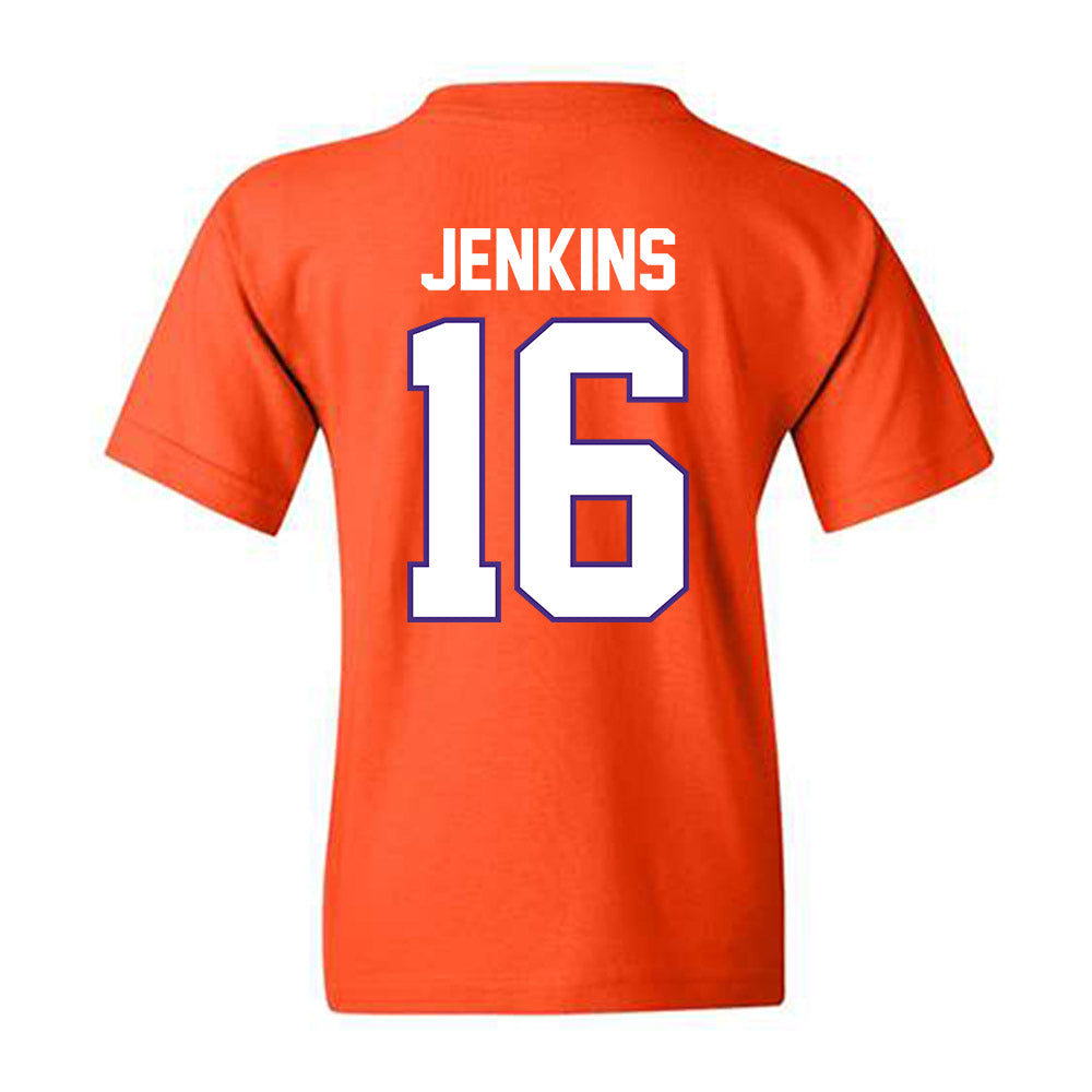 Clemson - NCAA Women's Soccer : Jolie Jenkins - Classic Shersey Youth T-Shirt-1
