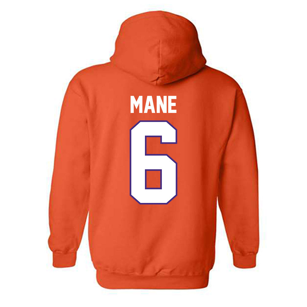 Clemson - NCAA Men's Soccer : Abdou Mane - Classic Shersey Hooded Sweatshirt-1