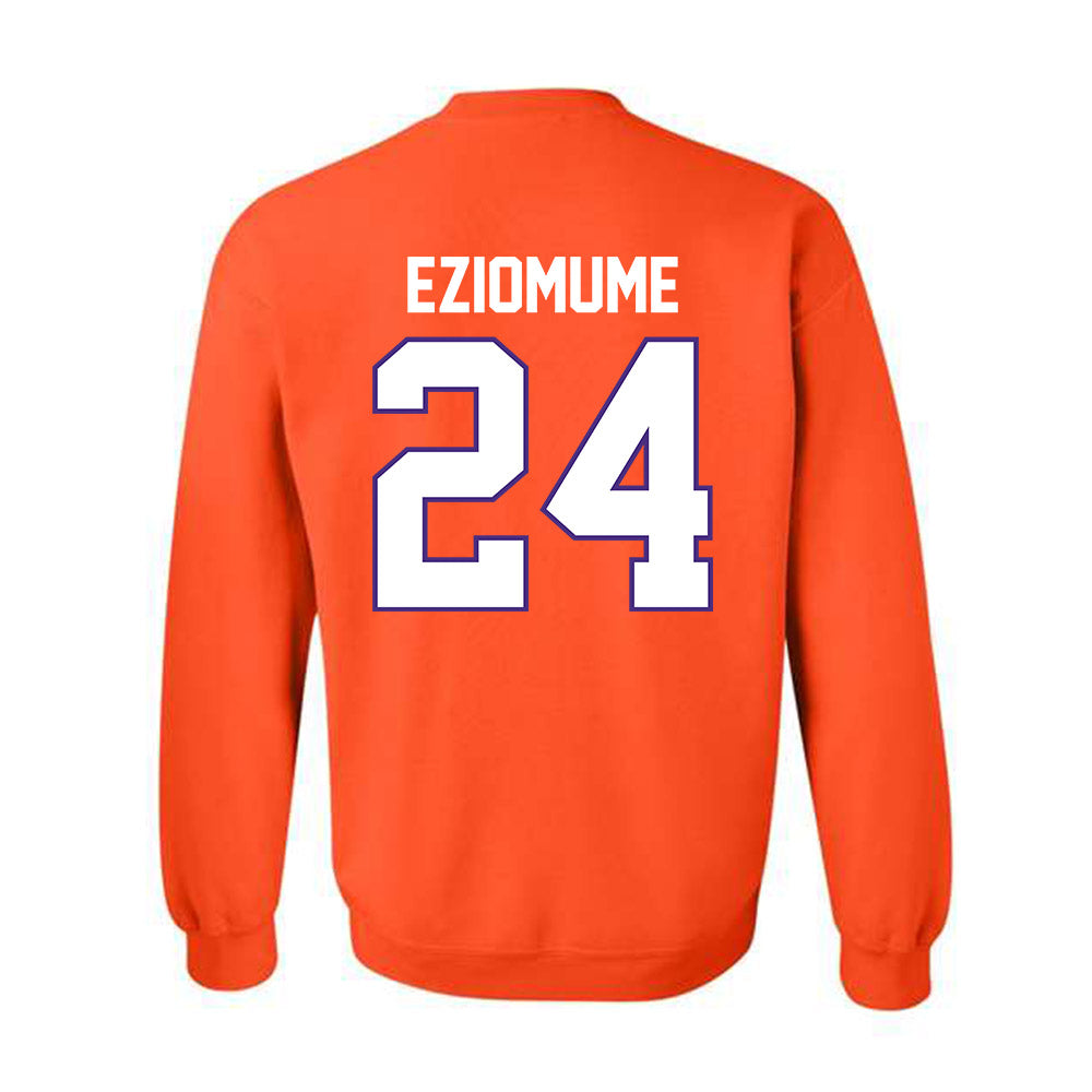 Clemson - NCAA Football : David Eziomume - Classic Shersey Crewneck Sweatshirt-1