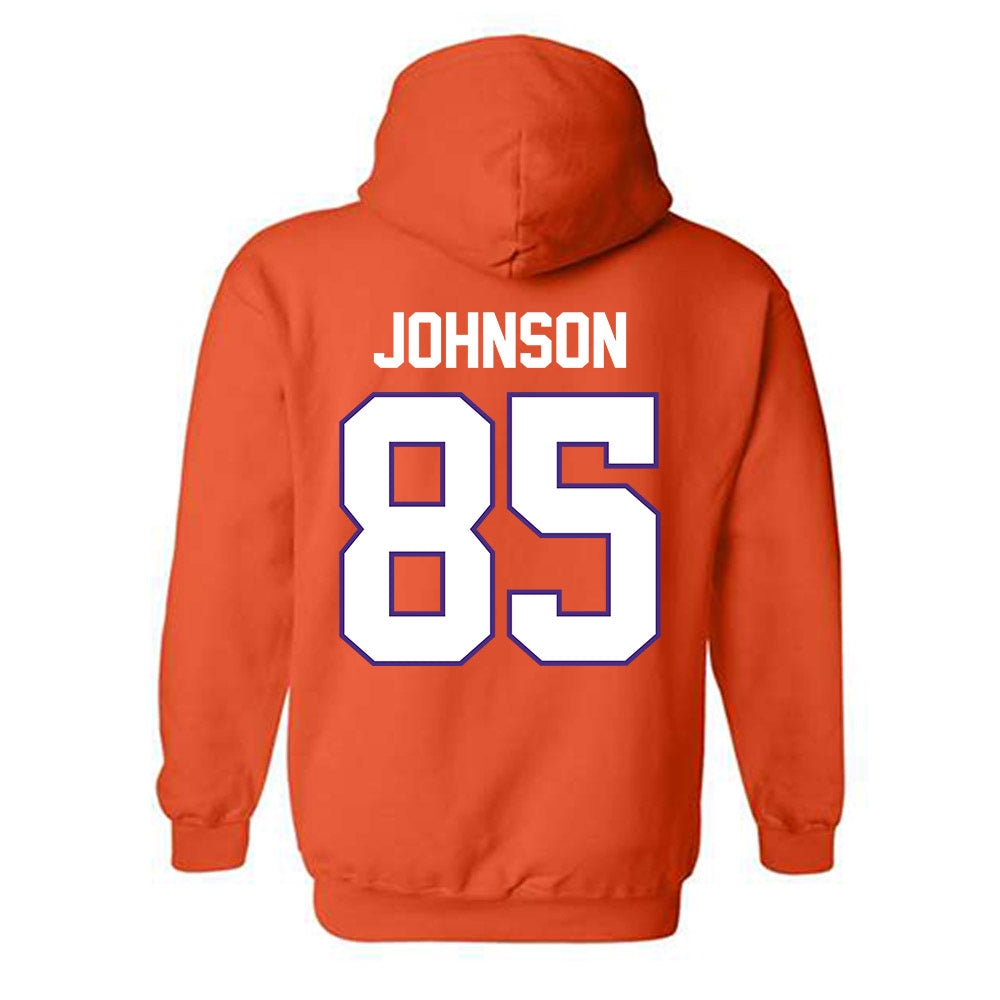 Clemson - NCAA Football : Charlie Johnson - Classic Shersey Hooded Sweatshirt-1