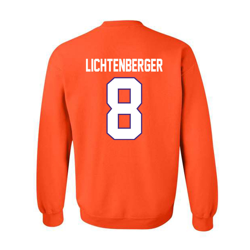 Clemson - NCAA Baseball : Tyler Lichtenberger - Classic Shersey Crewneck Sweatshirt-1