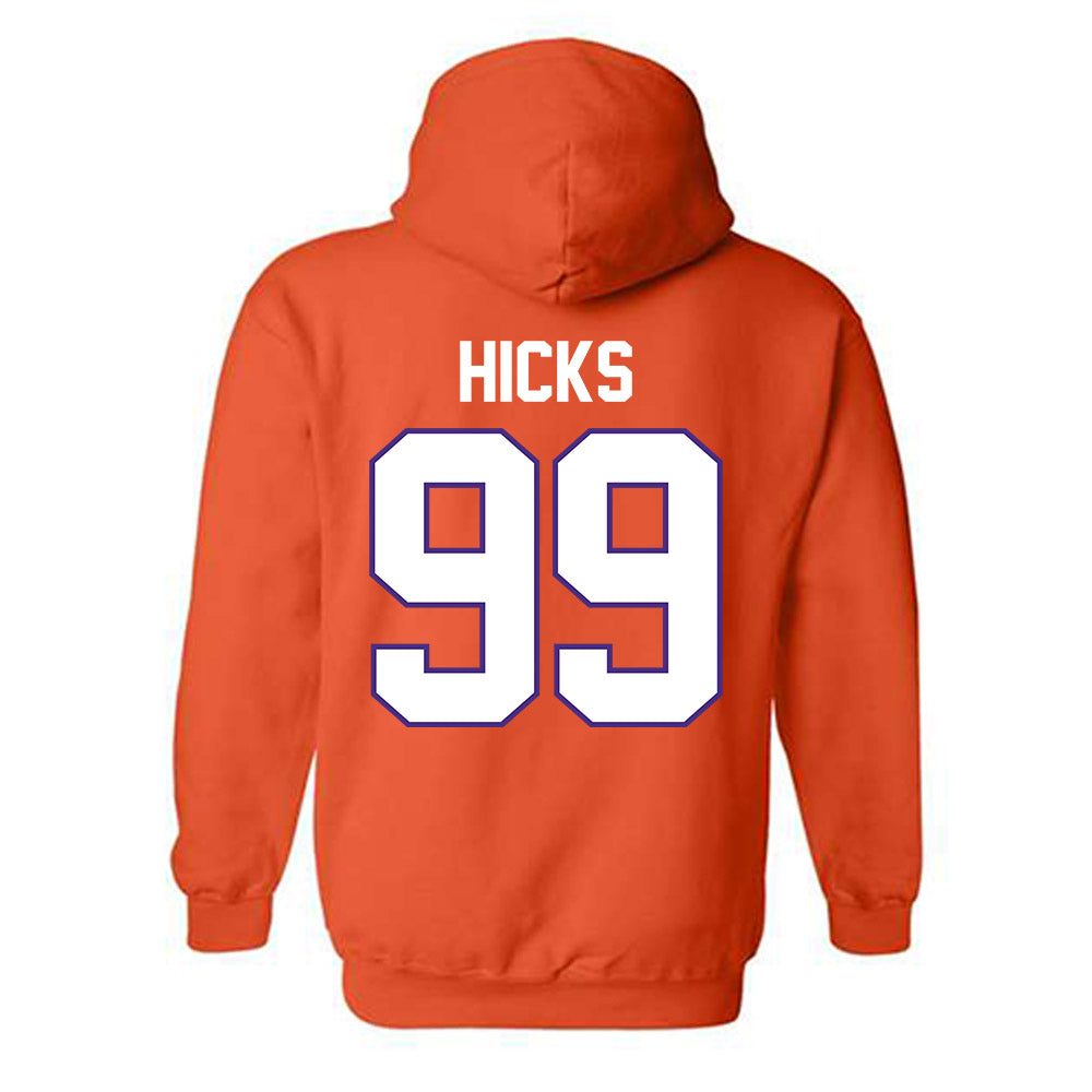 Clemson - NCAA Softball : Corri Hicks - Classic Shersey Hooded Sweatshirt-1
