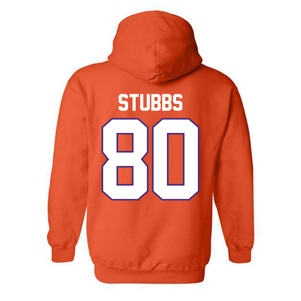 Clemson - NCAA Football : Luke Stubbs - Classic Shersey Hooded Sweatshirt-1