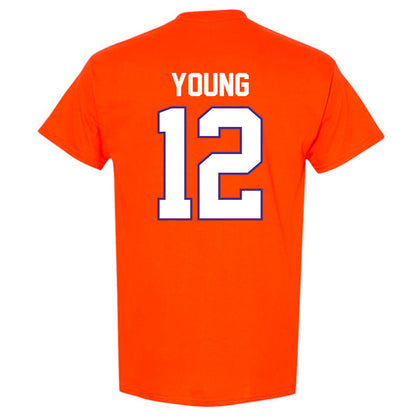 Clemson - NCAA Football : Shavar Young - Classic Shersey T-Shirt-1