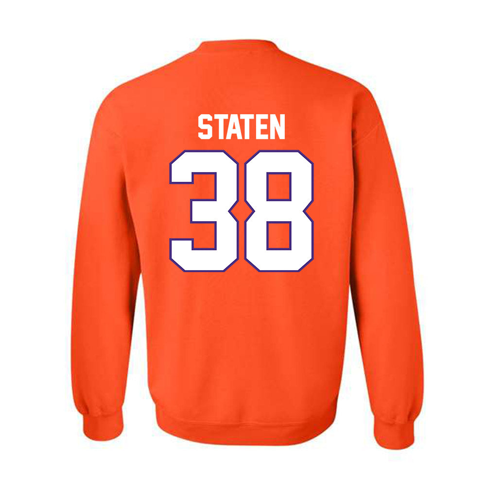 Clemson - NCAA Football : Dominic Staten - Classic Shersey Crewneck Sweatshirt-1