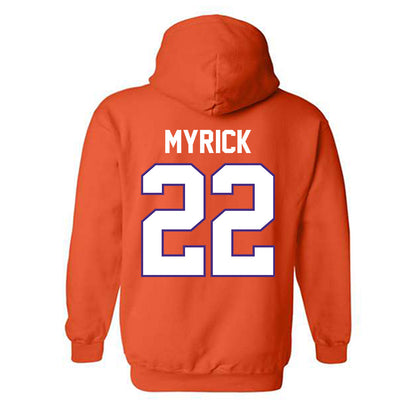 Clemson - NCAA Football : Corey Myrick - Classic Shersey Hooded Sweatshirt-1