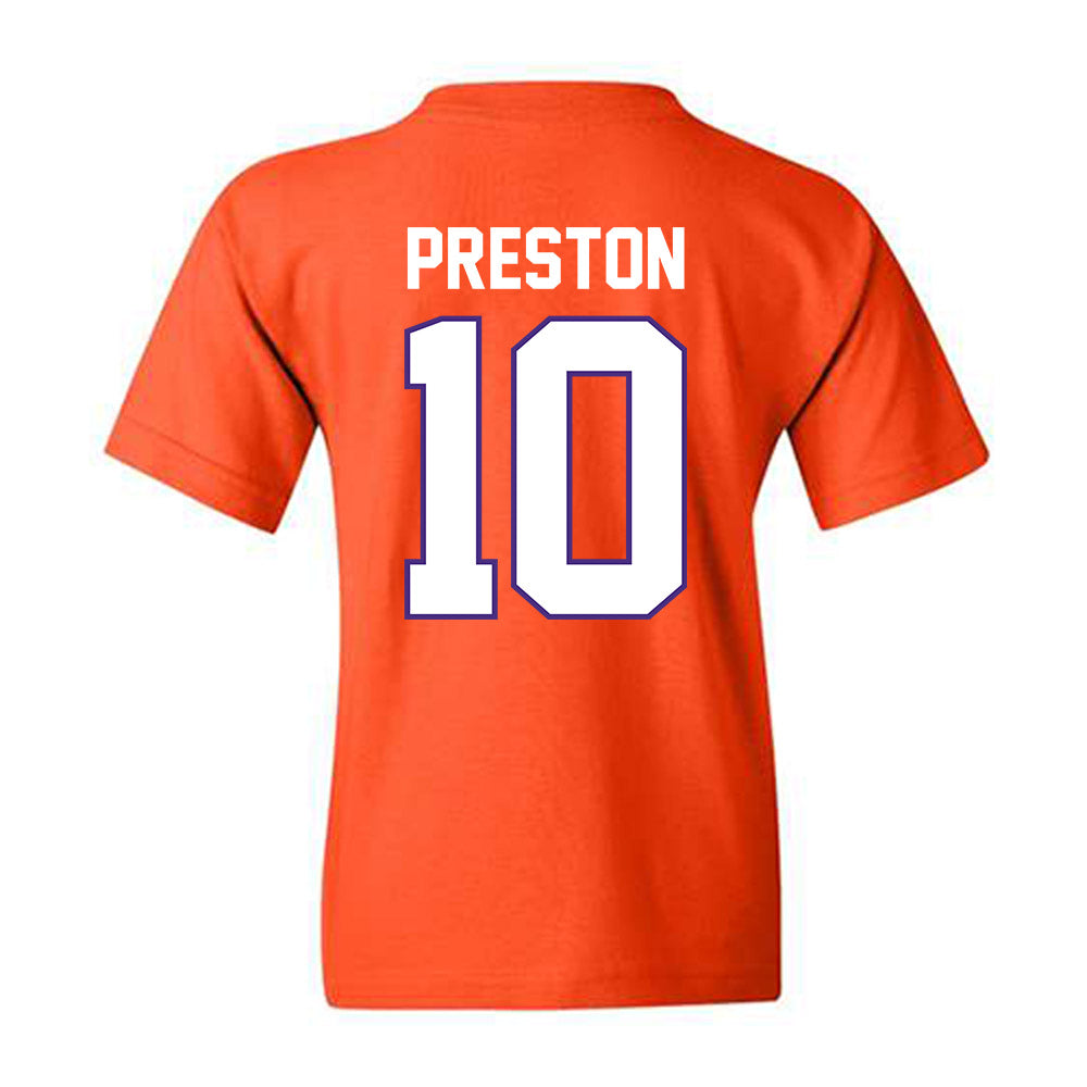 Clemson - NCAA Football : juju preston - Classic Shersey Youth T-Shirt-1