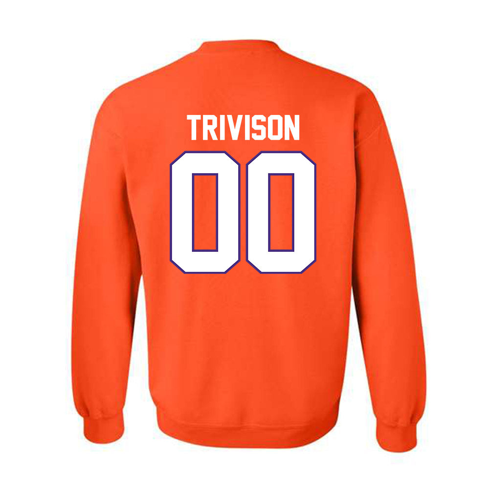 Clemson - NCAA Baseball : Ethan Trivison - Classic Shersey Crewneck Sweatshirt-1