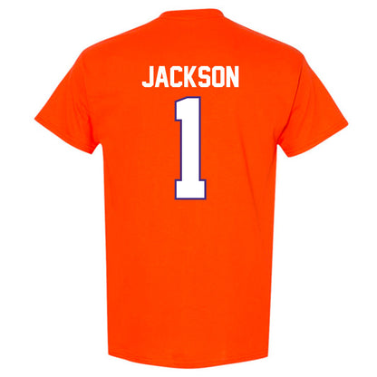 Clemson - NCAA Women's Basketball : Amaia Jackson - Classic Shersey T-Shirt-1