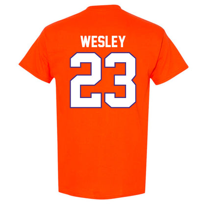 Clemson - NCAA Football : C.J. Wesley - Classic Shersey T-Shirt-1