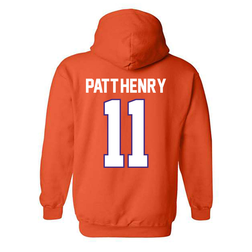 Clemson - NCAA Football : Olsen Patt-Henry - Classic Shersey Hooded Sweatshirt-1