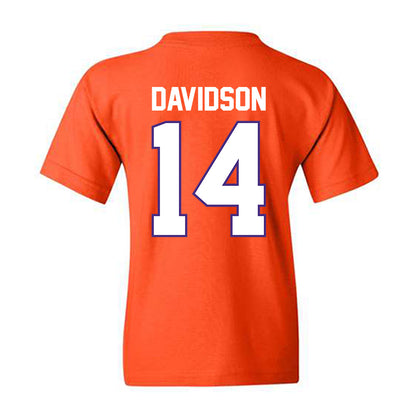 Clemson - NCAA Men's Basketball : Blake Davidson - Classic Shersey Youth T-Shirt-1