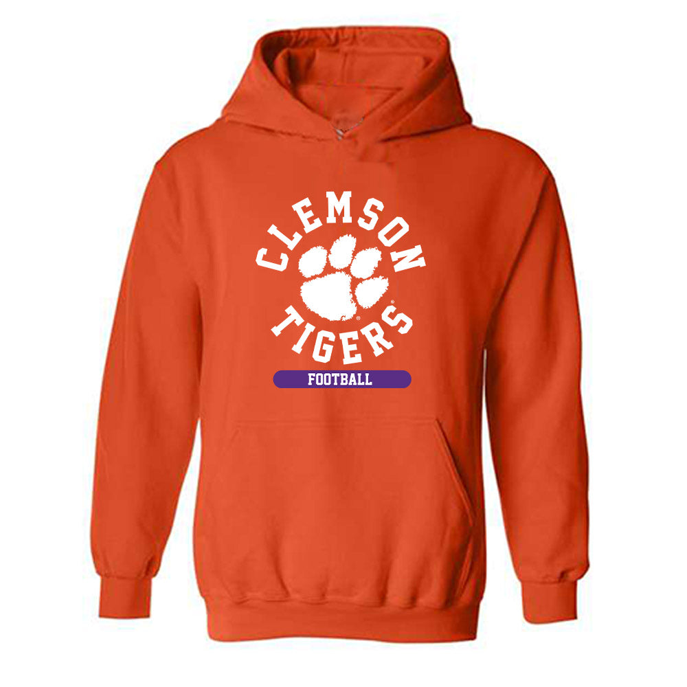 Clemson - NCAA Football : Ashton Hampton - Classic Shersey Hooded Sweatshirt-0