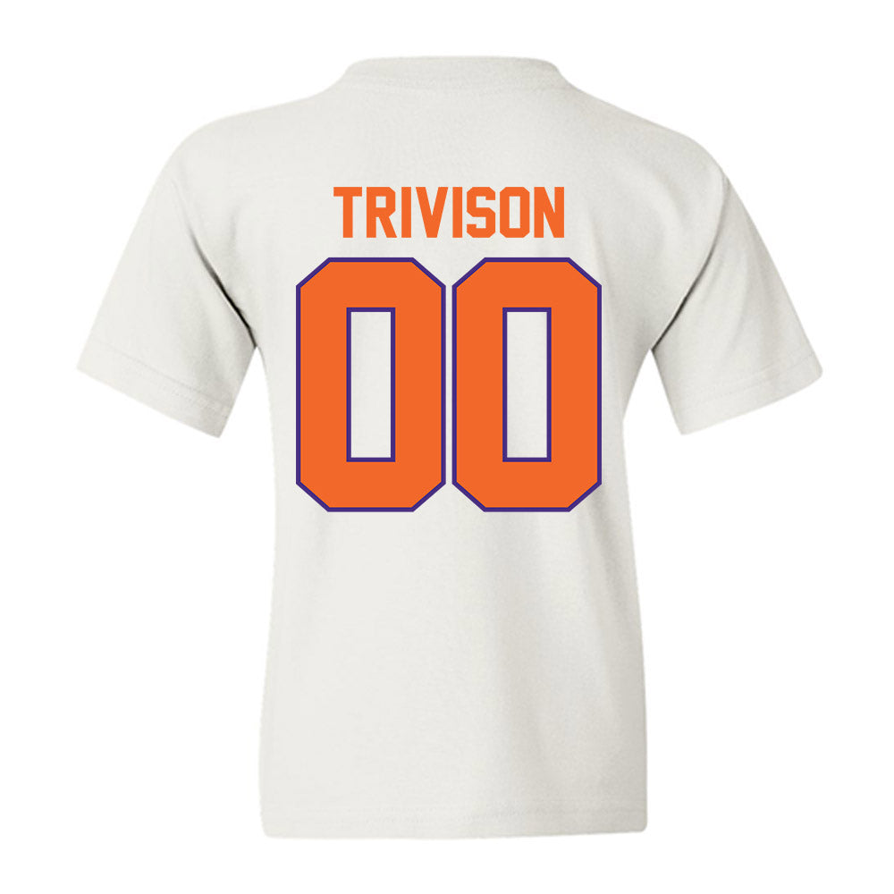 Clemson - NCAA Baseball : Ethan Trivison - Classic Shersey Youth T-Shirt-1