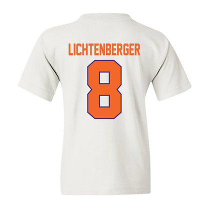 Clemson - NCAA Baseball : Tyler Lichtenberger - Classic Shersey Youth T-Shirt-1