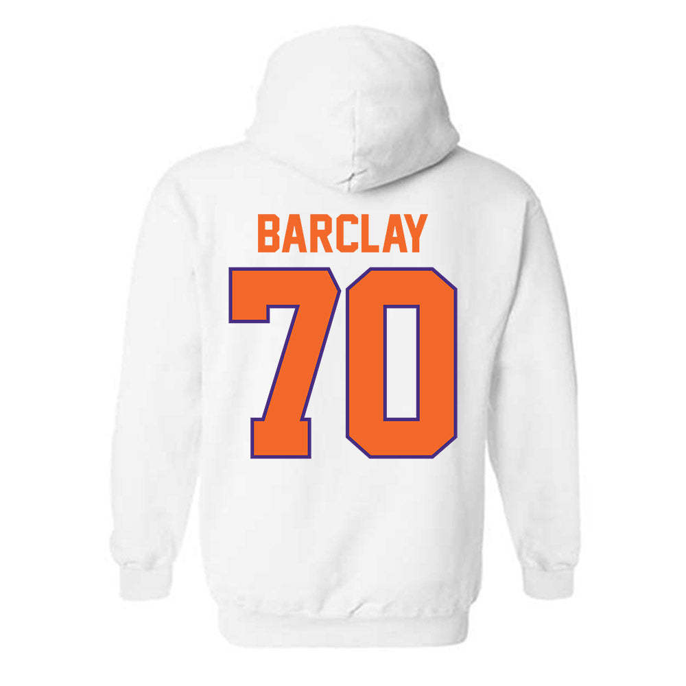 Clemson - NCAA Football : Chancellor Barclay - Classic Shersey Hooded Sweatshirt-1