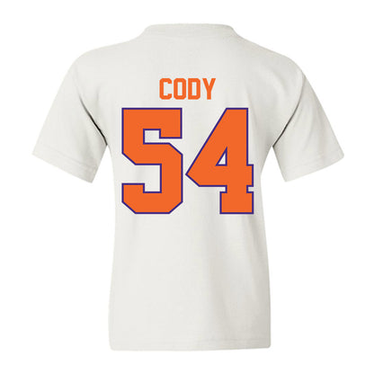 Clemson - NCAA Football : Kam Cody - Classic Shersey Youth T-Shirt-1