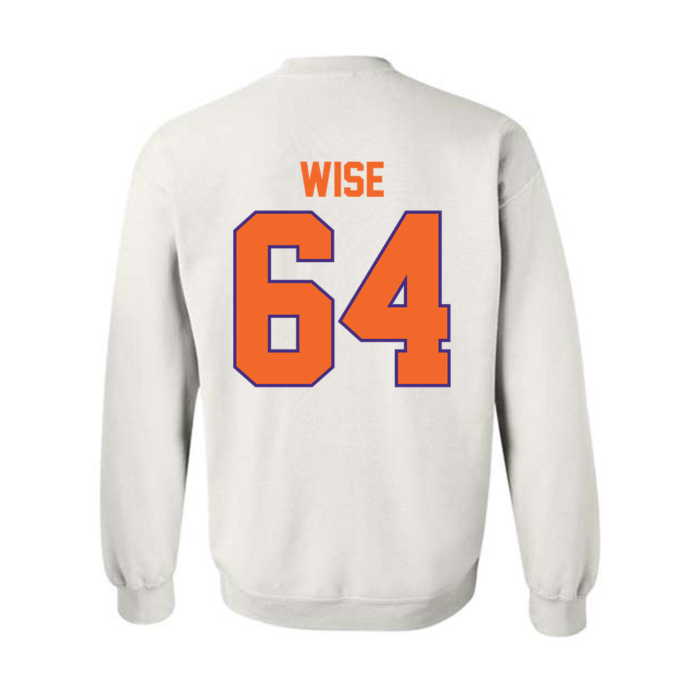 Clemson - NCAA Football : Grant Wise - Classic Shersey Crewneck Sweatshirt-1