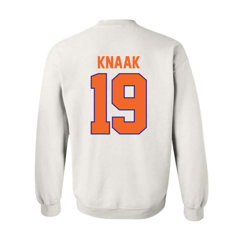Clemson - NCAA Baseball : Aidan Knaak - Classic Shersey Crewneck Sweatshirt-1