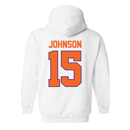 Clemson - NCAA Softball : Maddie Johnson - Classic Shersey Hooded Sweatshirt-1
