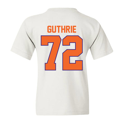 Clemson - NCAA Football : Adam Guthrie - Classic Shersey Youth T-Shirt-1