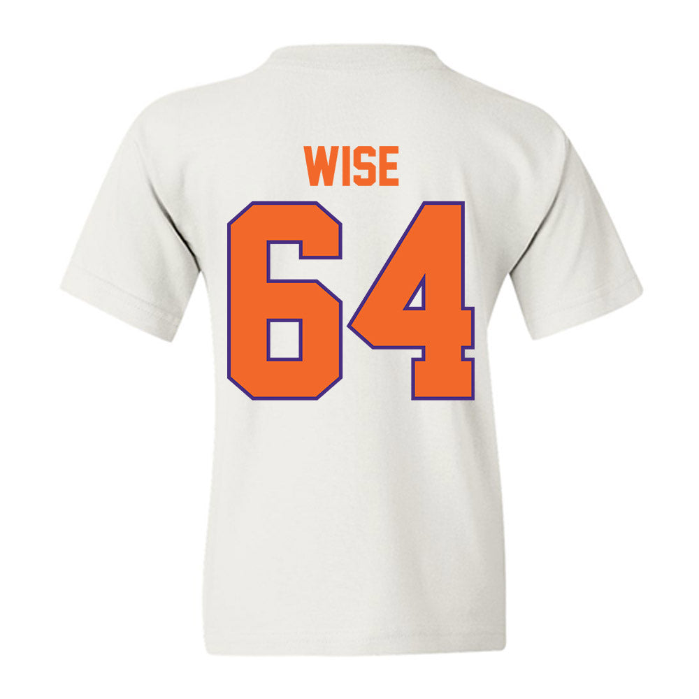 Clemson - NCAA Football : Grant Wise - Classic Shersey Youth T-Shirt-1