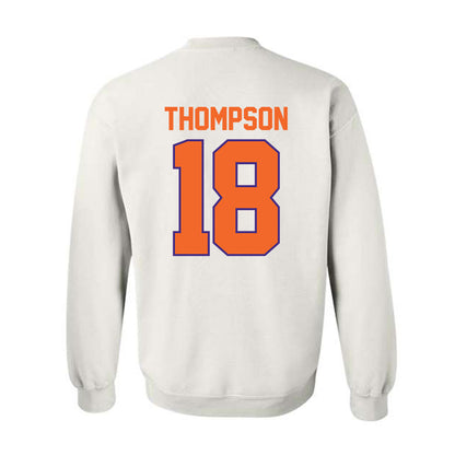 Clemson - NCAA Women's Soccer : Reagan Thompson - Classic Shersey Crewneck Sweatshirt-1
