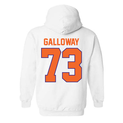 Clemson - NCAA Football : Hayes Galloway - Classic Shersey Hooded Sweatshirt-1