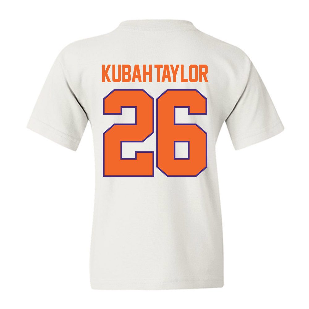Clemson - NCAA Football : C.J. Kubah-Taylor - Classic Shersey Youth T-Shirt-1