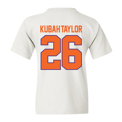 Clemson - NCAA Football : C.J. Kubah-Taylor - Classic Shersey Youth T-Shirt-1