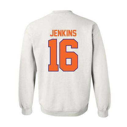 Clemson - NCAA Women's Soccer : Jolie Jenkins - Classic Shersey Crewneck Sweatshirt-1