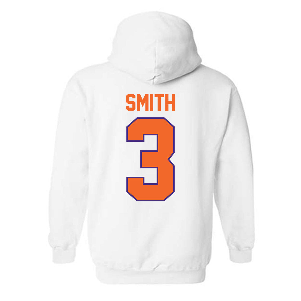 Clemson - NCAA Football : Tristan Smith - Classic Shersey Hooded Sweatshirt-1
