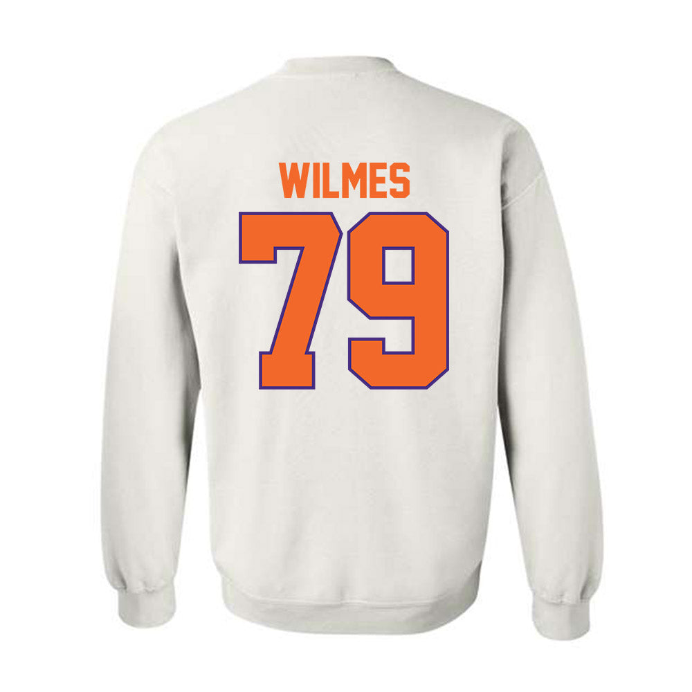 Clemson - NCAA Football : Braden Wilmes - Classic Shersey Crewneck Sweatshirt-1