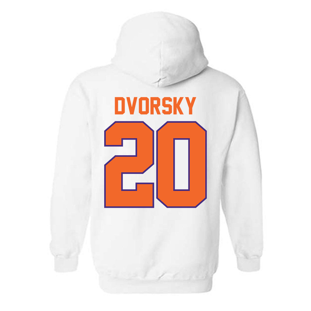 Clemson - NCAA Baseball : Nathan Dvorsky - Classic Shersey Hooded Sweatshirt-1