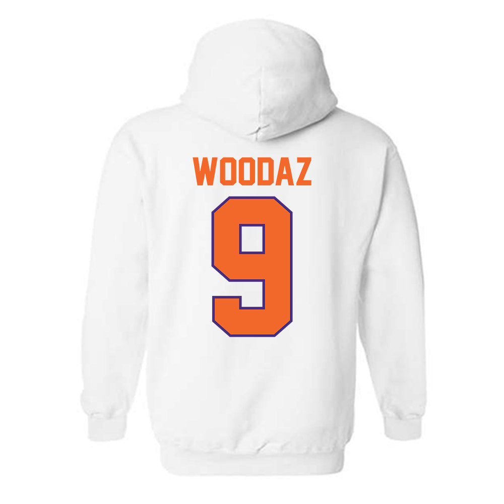 Clemson - NCAA Football : Drew Woodaz - Classic Shersey Hooded Sweatshirt-1