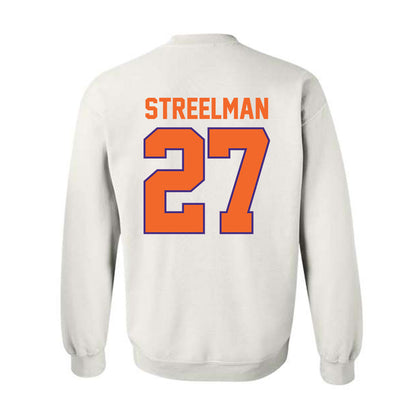 Clemson - NCAA Men's Soccer : Seamus Streelman - Classic Shersey Crewneck Sweatshirt-1