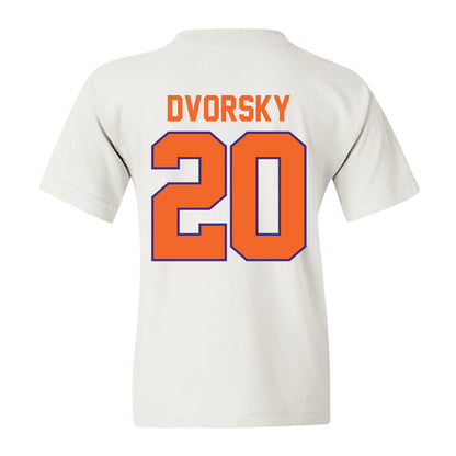 Clemson - NCAA Baseball : Nathan Dvorsky - Classic Shersey Youth T-Shirt-1
