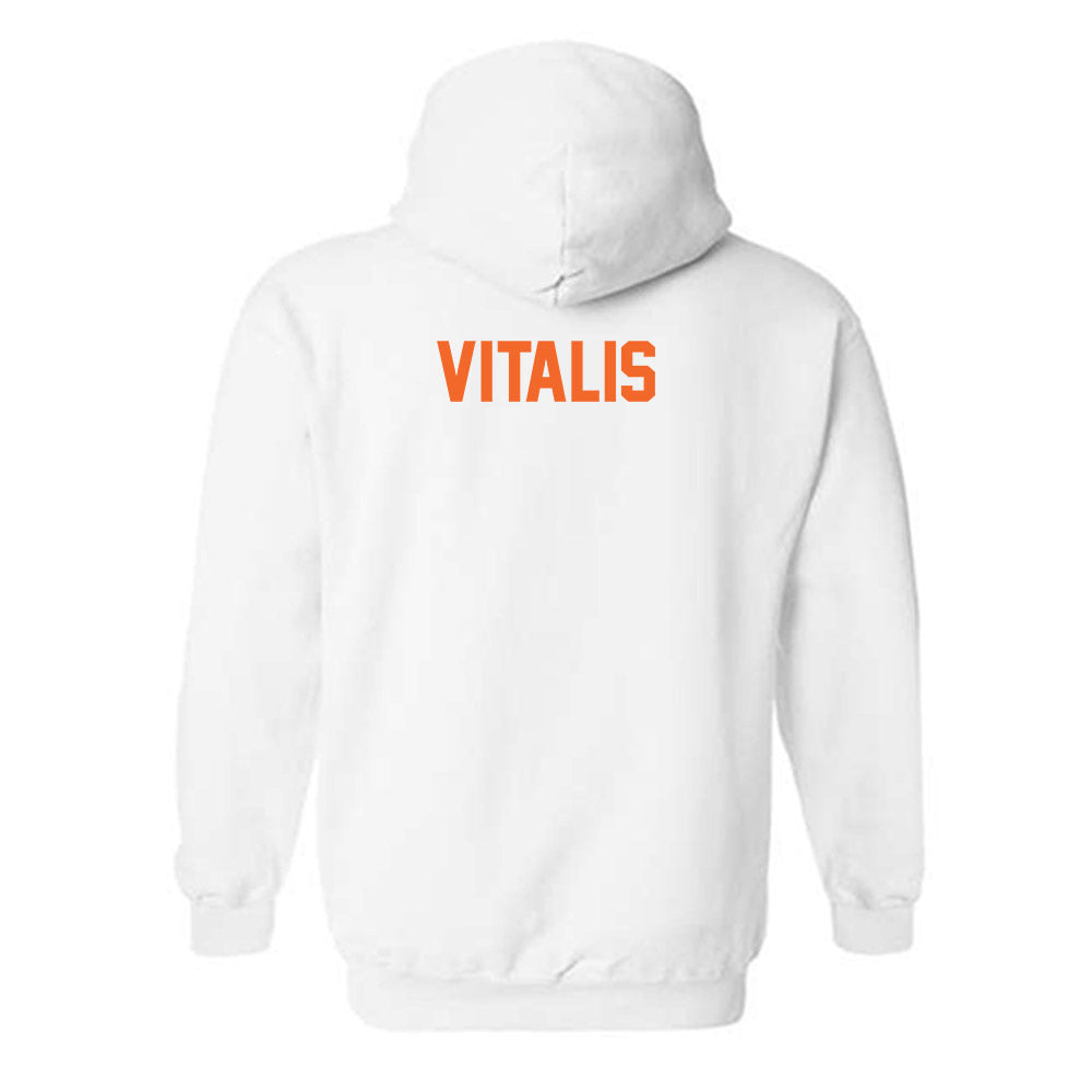 Clemson - NCAA Men's Track & Field : Khailan Vitalis - Classic Shersey Hooded Sweatshirt-1