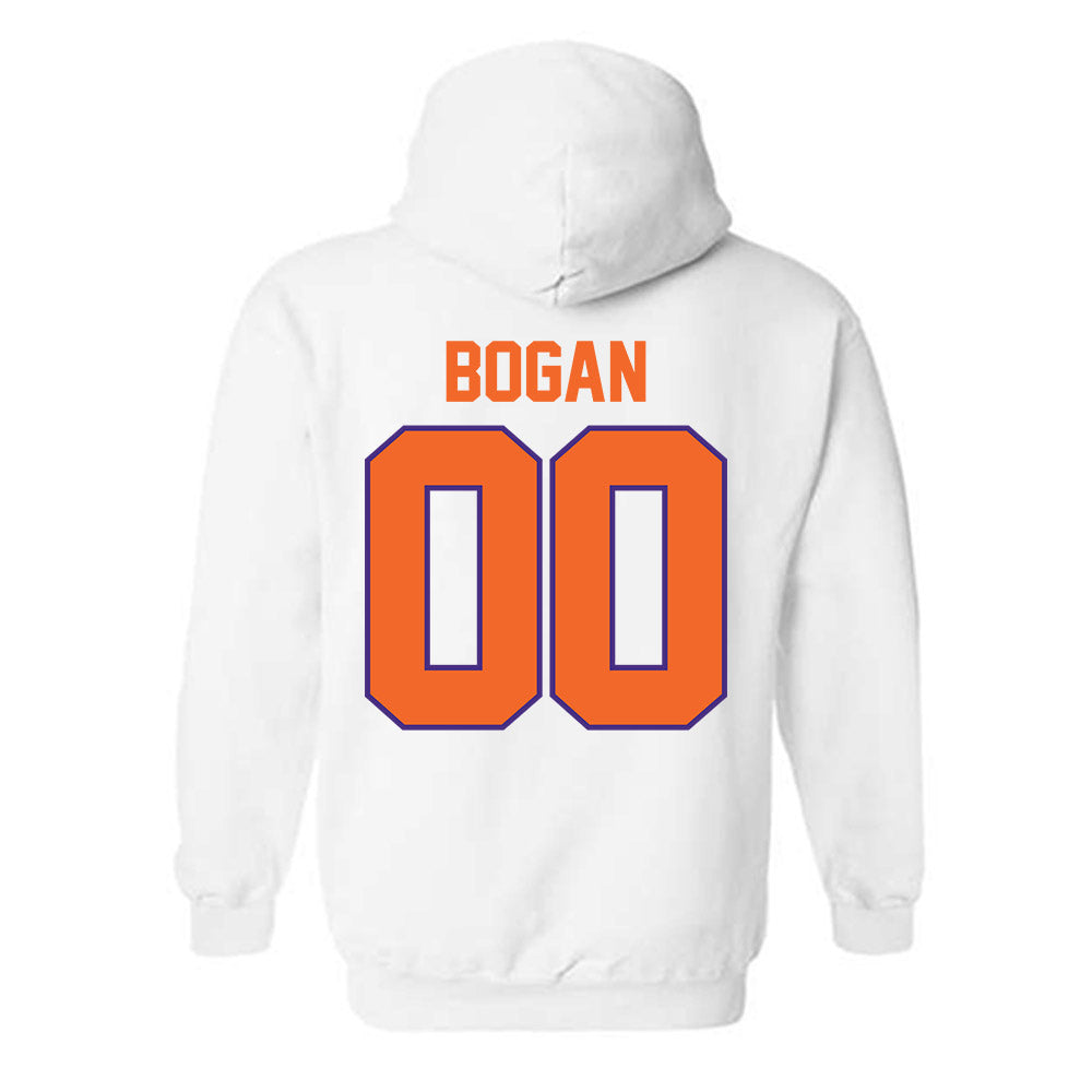 Clemson - NCAA Women's Lacrosse : Anna Bogan - Classic Shersey Hooded Sweatshirt-1