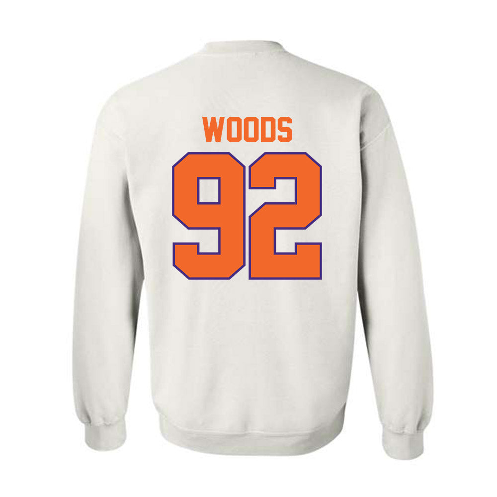 Clemson - NCAA Football : Davarrick Woods - Classic Shersey Crewneck Sweatshirt-1