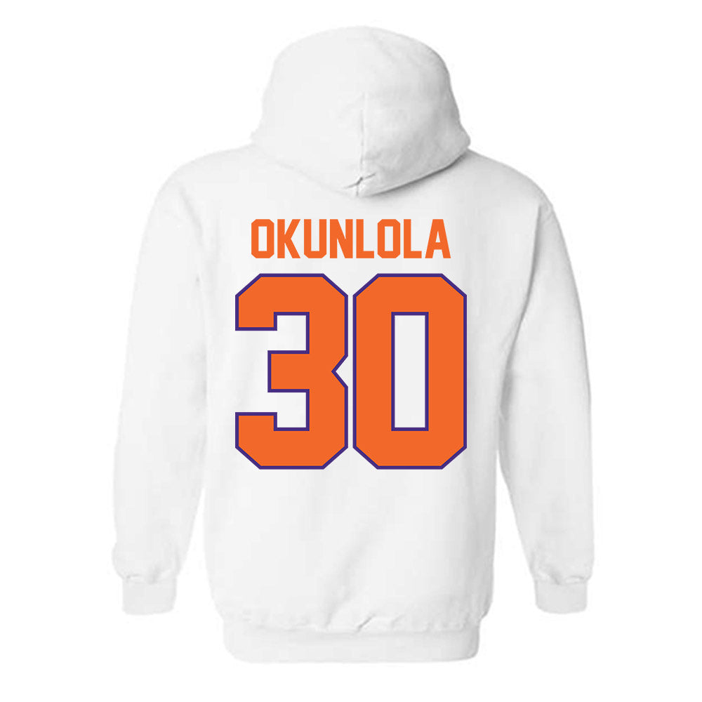 Clemson - NCAA Men's Soccer : Remi Okunlola - Classic Shersey Hooded Sweatshirt-1
