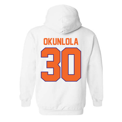Clemson - NCAA Men's Soccer : Remi Okunlola - Classic Shersey Hooded Sweatshirt-1