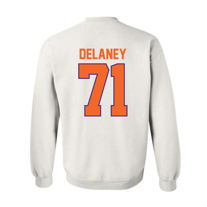 Clemson - NCAA Football : Leo Delaney - Classic Shersey Crewneck Sweatshirt-1