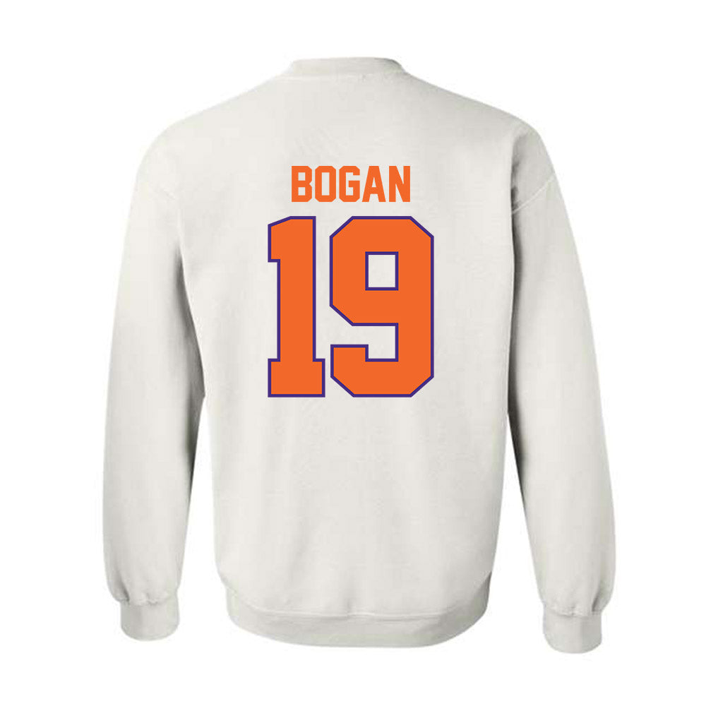 Clemson - NCAA Women's Lacrosse : Anna Bogan - Classic Shersey Crewneck Sweatshirt-1