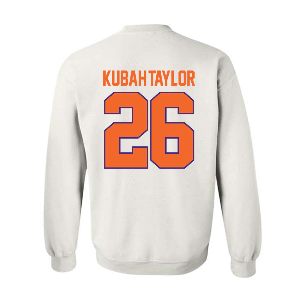 Clemson - NCAA Football : C.J. Kubah-Taylor - Classic Shersey Crewneck Sweatshirt-1