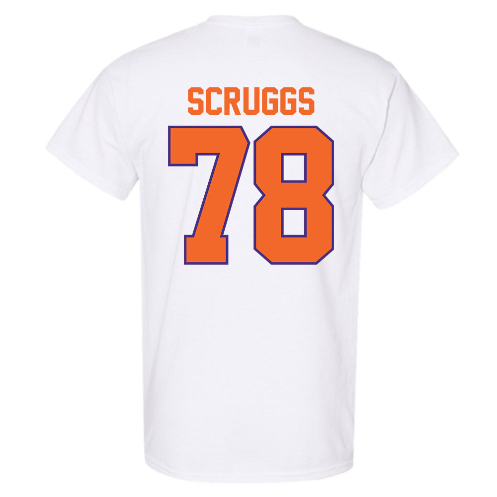 Clemson - NCAA Football : Carter Scruggs - Classic Shersey T-Shirt-1
