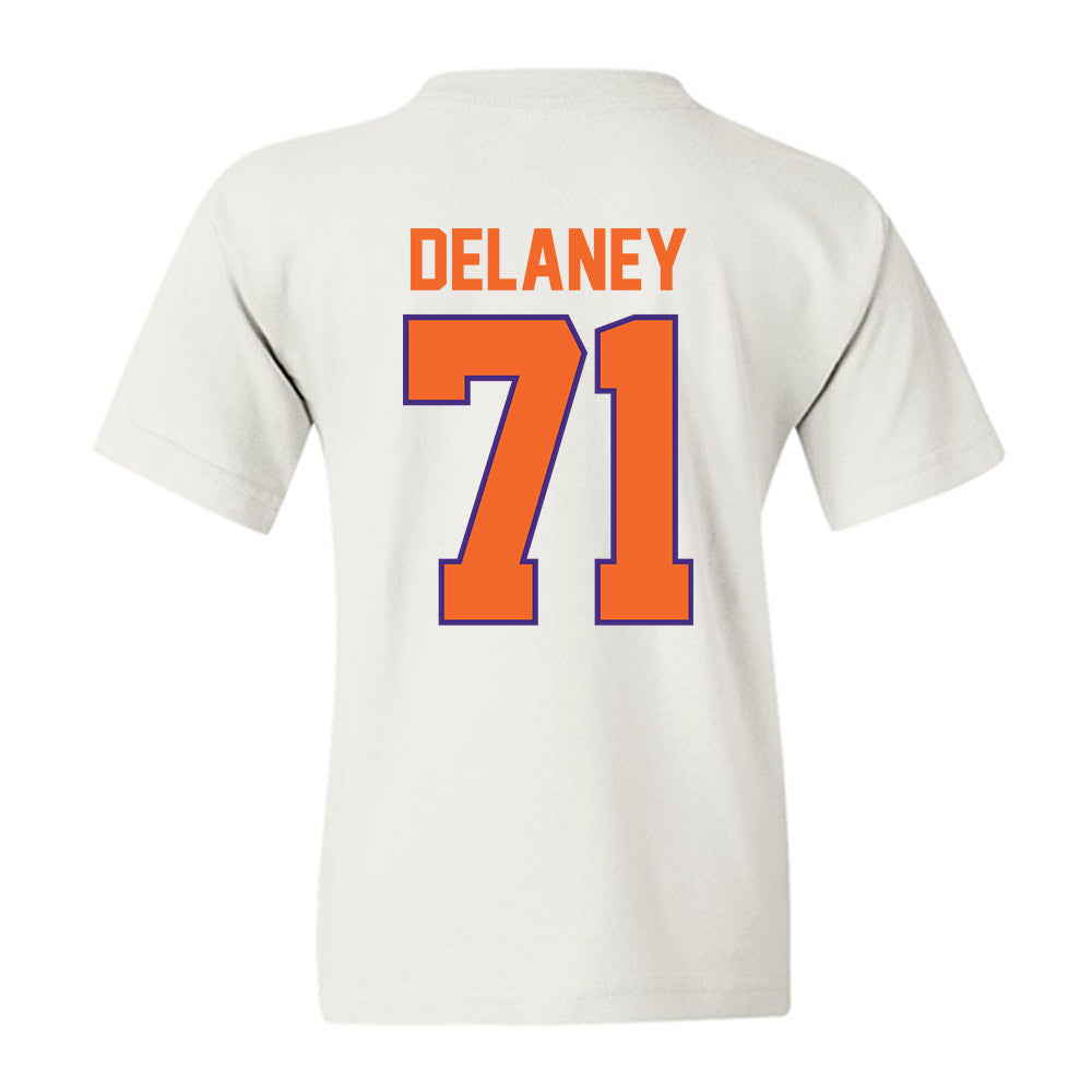Clemson - NCAA Football : Leo Delaney - Classic Shersey Youth T-Shirt-1